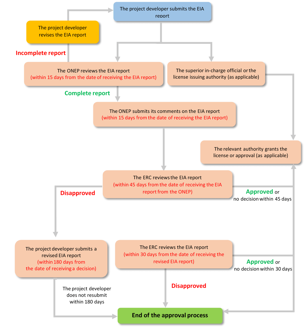 Process and timeline of the Governmental Project