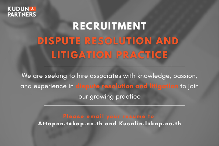 Recruitment for Dispute Resolution and Litigation lawyers