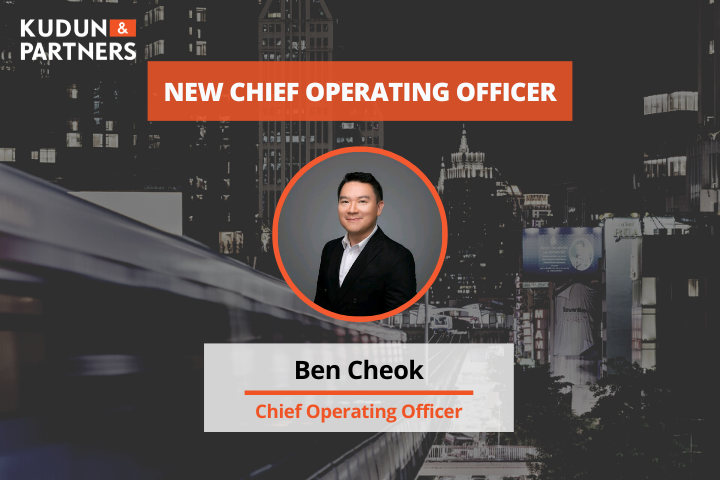 Ben Cheok is now Kudun and Partners’ first Chief Operating Officer