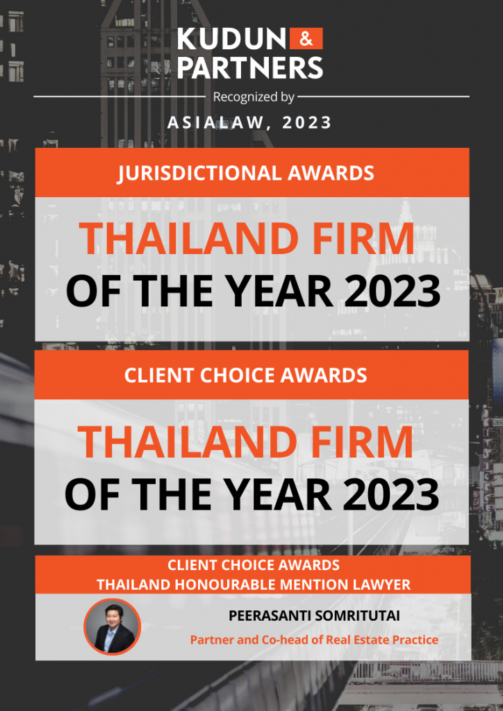 Asialaw awards 2023 Thailand Law firm 5