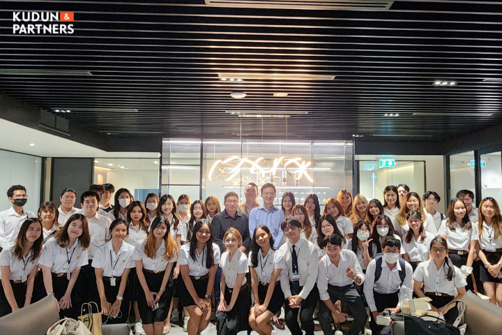Kudun and Partners Hosted an Academic Visit for ALSA Thammasat
