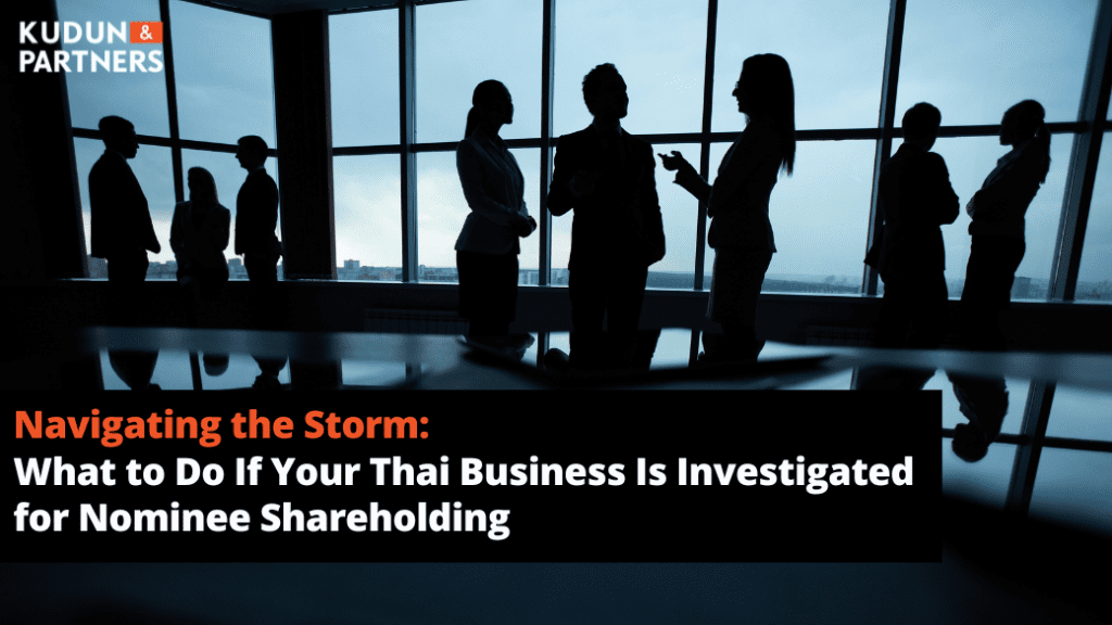 Investigated for Nominee Shareholding